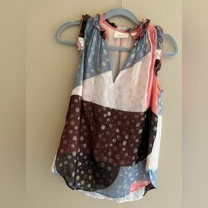 Unique Maeve by Anthropologie Sleeveless Blouse